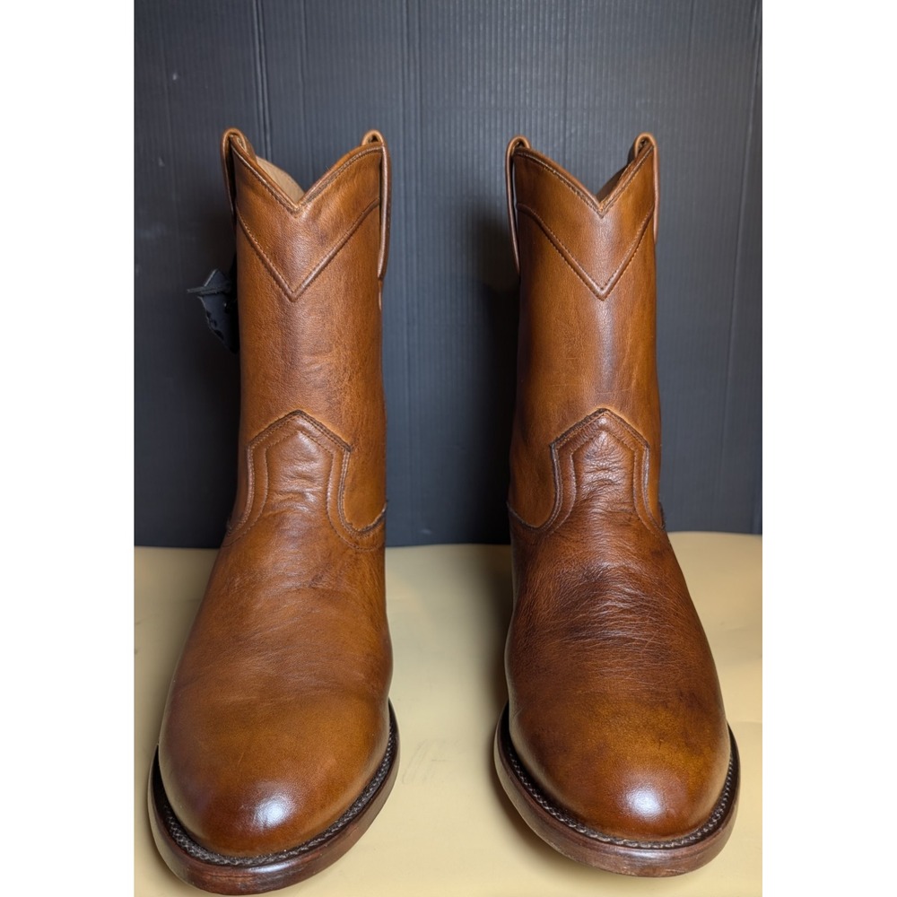 Cody James Black Men's 1978 Carmen™ Roper Boot Cognac Soft Bovine Leather 9.5